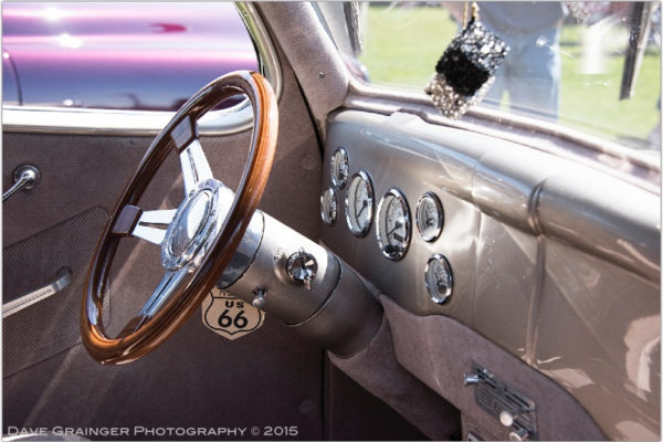 Inside George Wiley's Classic Ford, Rakers Car Club Show
